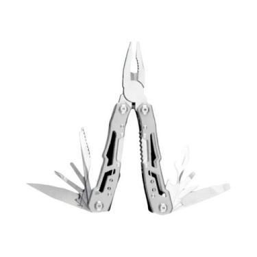 Imagem de Multiferramenta 14 Em 1, Alicate Dobrável, Canivete De Aço Inoxidável,