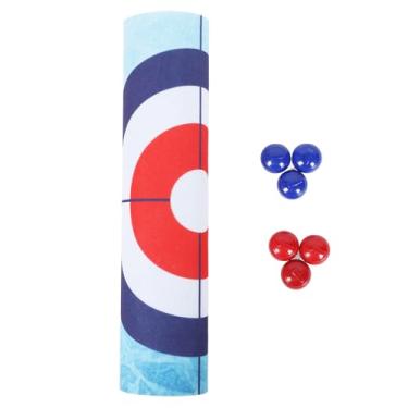Imagem de KIMISS Jogo de Curling de Mesa - Mini Jogo de Tabuleiro de Curling Compacto para Famílias, Adultos e - de Estratégia Divertido Portátil para Viagens, Escola e Piqueniques