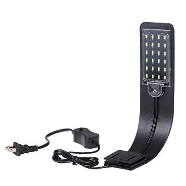 Imagem de Luz de Aquário 10W 24 LED Lâmpada Jarro Peixes Portátil Econômica para Crescimento Plantas Aquáticas