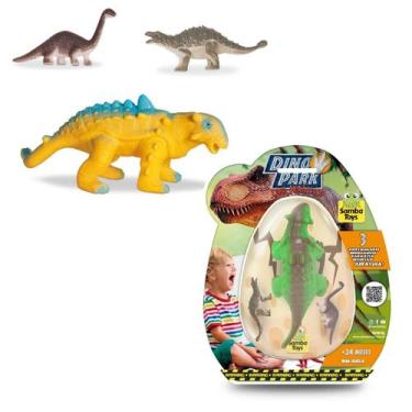 Imagem de Dino Park Ovo Jurássico Dinossauros Samba Toys