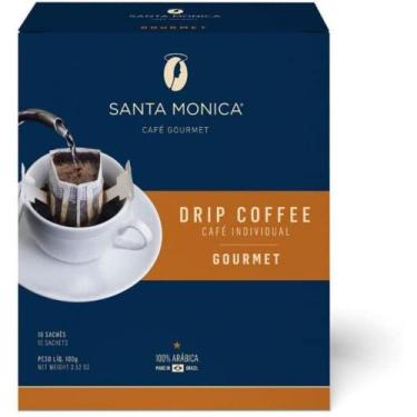 Imagem de Café Santa Monica Drip Coffee Gourmet com 10 unidades