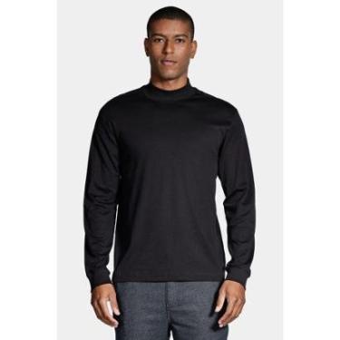 Imagem de Camiseta Aramis Manga Longa Gola Alta Hermes Preto-Masculino