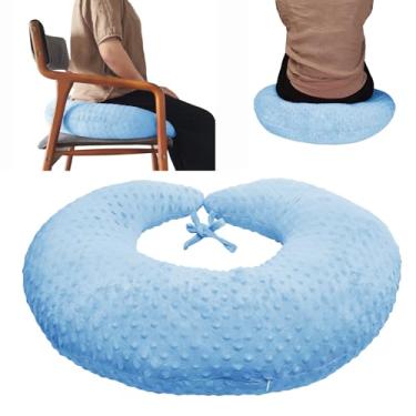 Imagem de coceyese BBL Travesseiro pós-cirurgia para dormir o bumbum, travesseiro brasileiro para levantamento de bumbum, recuperação pós-cirurgia para sentar, dormir dirigindo, almofada de donut, para mulheres