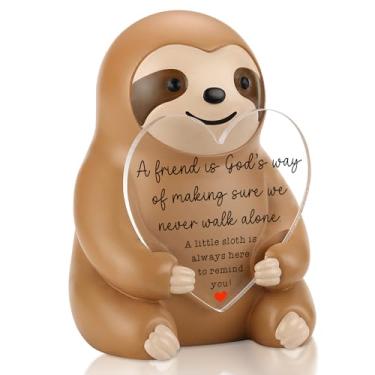 Imagem de CINRLLA Estatueta de preguiça presente de incentivo para amigos, decoração de mesa inspiradora para mulheres e homens, presente de agradecimento para melhor amigo, aniversário, formatura, lembrete de