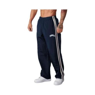 Imagem de Calças De Moletom Masculinas De Cintura Média Com Cordão Para Outono E