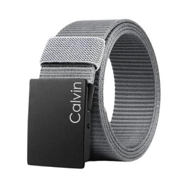 Imagem de Cinto Masculino Estiloso Com Fivela Automática Para Lazer, Festas, Tra