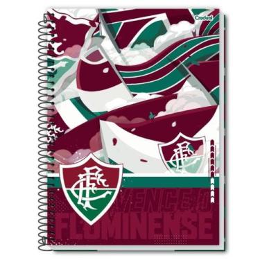 Imagem de Caderno Grande Universitário Fluminense Capa Dura 1 Matéria 80 Folhas 