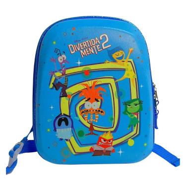 Imagem de Lancheira Escolar Disney Divertidamente 2 Diplomata (kit) Azul