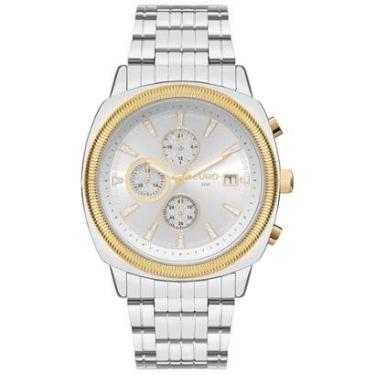 Imagem de Relógio Euro Feminino Big Case Prata - EUJS15AB/4K Relógio Euro Feminino Delux Prata - EUJS15AB/4K-Feminino