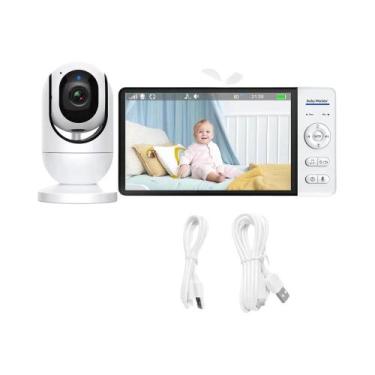 Imagem de Monitor De Bebê De 7 Polegadas Com Áudio Bidirecional, Visão Noturna, 