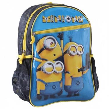 Imagem de Mochila Bolsa Escolar Infantil Grande Reforçada Escola-Unissex