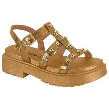 Imagem de Sandália Papete Vizzano 6499.310 Feminino Bronze-Feminino