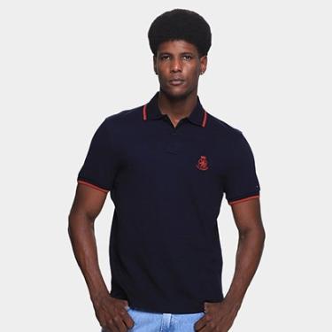 Imagem de Camisa Polo Tommy Hilfiger Holiday Crest Masculina-Masculino