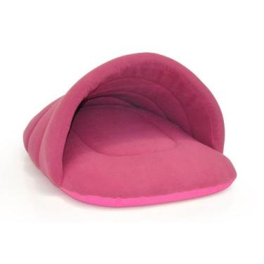 Imagem de Cama Pantufa para Cachorro e Gato Pet - Bichinho Chic, Rosa, M