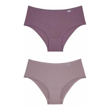 Imagem de Calça Clássica Algodão Del Rio Kit C/4 Ref.50368, New nude, Quartz, M