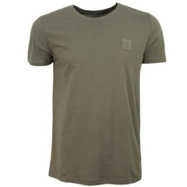 Imagem de Camiseta Colcci Marrom Acinzentado Masculina-Masculino