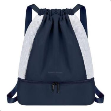 Imagem de Mochila Bolsa Saco Esportiva Feminina Bag Treino Fitness Gym-Feminino