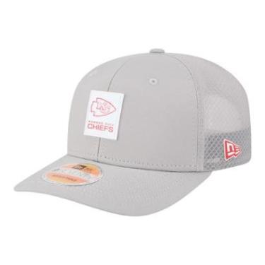 Imagem de Boné New Era 940mc Kansas City Chiefs Sideline Cinza-Masculino