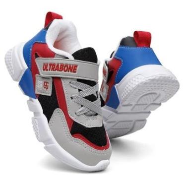 Imagem de Tênis Infantil Meninos Meninas Casual Escolar Leve Macio-Masculino