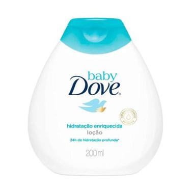 Imagem de Loção Hidratante Dove Baby Hidratação Enriquecida 200ml