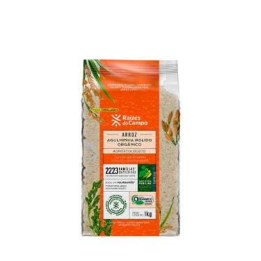 Imagem de Arroz Agulhinha Polido Orgânico Raízes do Campo 1kg