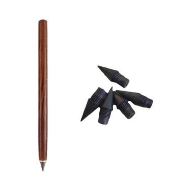 Imagem de Conjunto De Lápis Eternos De Madeira HB Para Estudantes, Caneta Inqueb