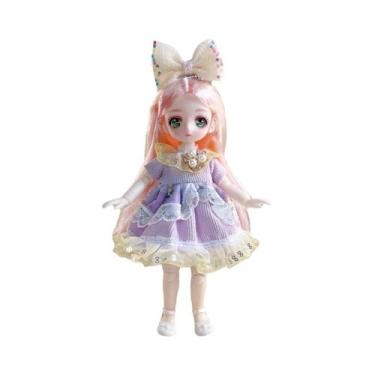 Imagem de Boneca BJD De 23cm Para Crianças, Presente Feminino, Estilo Douyin, Ro