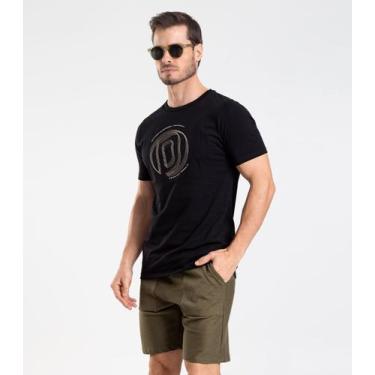 Imagem de Bermuda Masculina Moletinho Gorgurinho Diametro Verde, M, Verde