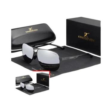 Imagem de Óculos De Sol Polarizados UV400 De Alumínio KINGSEVEN 2024 Para Homens