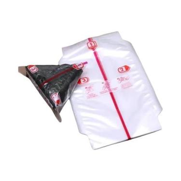 Imagem de Embalagens Descartáveis Para Onigiri De Grau Alimentício Com Dupla Cam