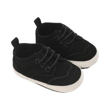 Imagem de Sapatos De Caminhada Para Bebês Com Solado Macio Estilo Britânico Prim