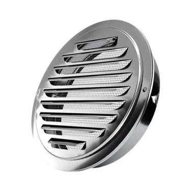 Imagem de Grande Grelha De Ventilação De Parede Em Aço Inoxidável 70-200mm, Tamp