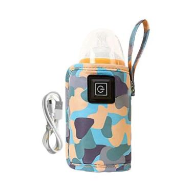 Imagem de Aquecedor De Mamadeira Portátil USB Para Viagem, Aquecedor De Leite E 