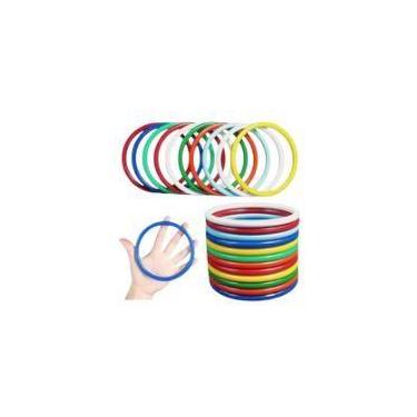 Imagem de Pacote com 6 Argolas para Artesanato e Bijuterias - Genérico