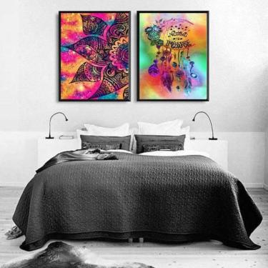 Imagem de Quadro Tudo Que Deus Faz Durará Eternamente 33X24Cm - Preta