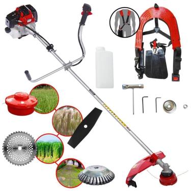 Imagem de Roçadeira à Gasolina Rt43l 43cc + Escova De Aço + Faca 40d