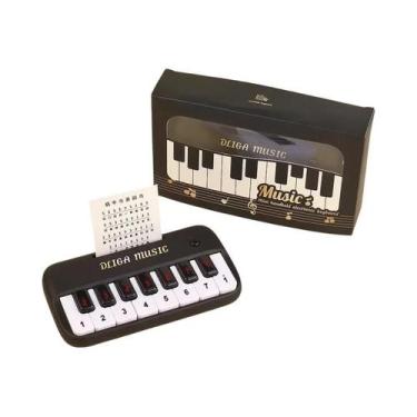 Imagem de Teclado Digital Portátil Infantil De 15 Teclas, Mini Piano Eletrônico,