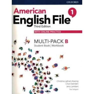 Imagem de American english file 1b   multipack   03 ed - OXFORD, 3