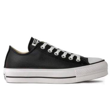 Imagem de Tenis all star chuck taylor lift ref ct0983 cano baixo, 37, Preto, Bra