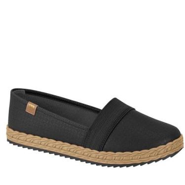 Imagem de Sapatilha Alpargata Feminina Confortável Moleca 5696.300, Preto napa, 
