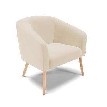 Imagem de Cadeira Sala de Jantar Pé Palito Natural Stella Linho D03 - D'Rossi