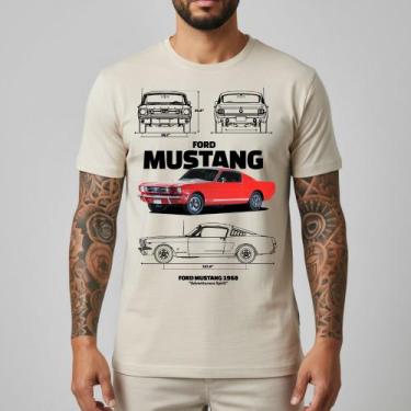 Imagem de Camiseta Masculina Vestuário Premium Fio Nobre Toque de Seda Off White