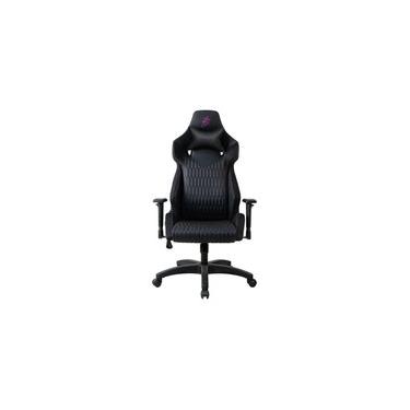Imagem de Cadeira Gamer 1STPLAYER WIN101, Até 160kg, Reclinável, com Almofadas, Material PVC, Preta e Rosa - WIN-101-BK