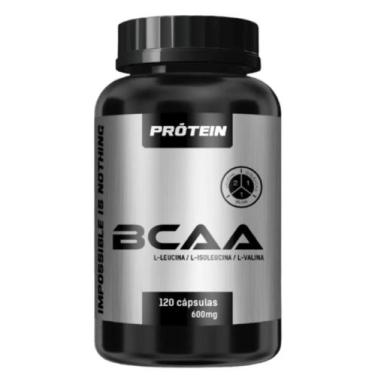 Imagem de BCAA PRÓTEIN - L-LEUCINA / L-ISOLEUCINA / L-VALINA 120 cápsulas 600mg 