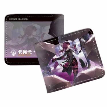 Imagem de Carteira Honkais Stars Rails Anime Characters Slim BiFold - yiweisai
