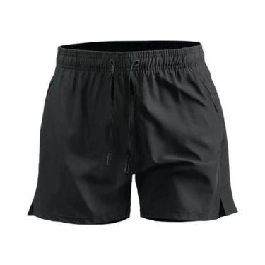 Imagem de Shorts Masculinos Leves De Secagem Rápida Para Esportes E Corrida Com 