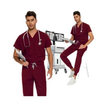 Imagem de Conjunto Unissex De Uniforme Hospitalar Para Médicos E Enfermeiros: Bl