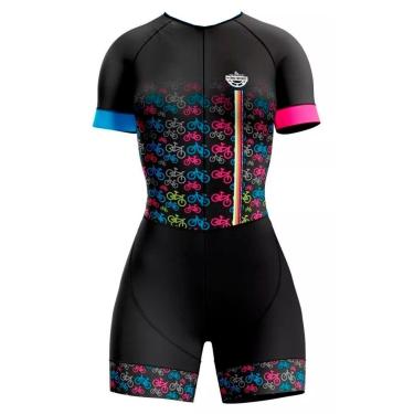 Imagem de Macaquinho Conjunto Ciclismo Feminina Bike RKC-Feminino