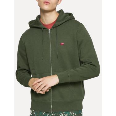 Imagem de Moletom Levis Masculino Full Zip Hoodie Icon Verde-Masculino