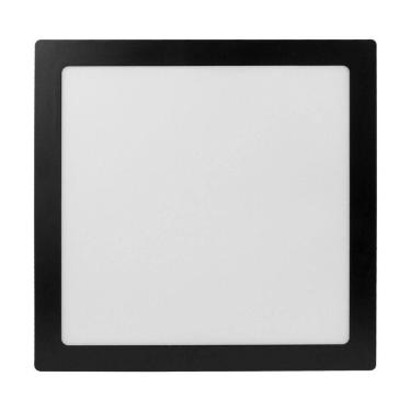 Imagem de Painel Led Foxlux Quadrado Embutir 24w 6500k Preto